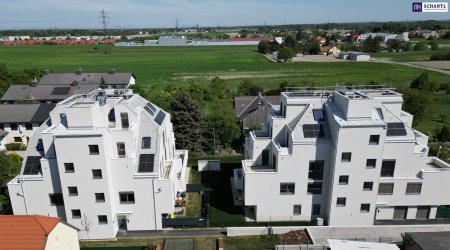 Werthaltig investieren - Nachhaltige Wohnqualität! Ideal für Anleger! TOP-Neubauprojekt im Grünen + Klimaaktiv Bronze + Wärmepumpe und Solaranlage + Ideale Raumaufteilung und Terrasse + Garage + Beste Vermietbarkeit!