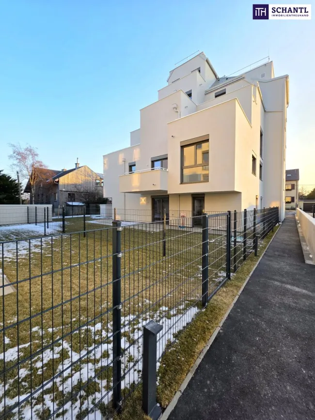 Die schöne Seite Wiens! TOP Neubauprojekt im Grünen - Klimaaktiv Bronze! Perfekte Raumaufteilung + Luftwärmepumpe und Solaranlage + Grün- und Ruhelage + Garage! - Bild