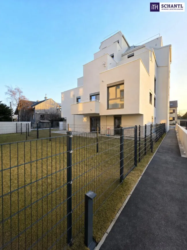 Die schöne Seite Wiens! TOP Neubauprojekt im Grünen - Klimaaktiv Bronze! Perfekte Raumaufteilung + Luftwärmepumpe und Solaranlage + Grün- und Ruhelage + Garage! - Bild