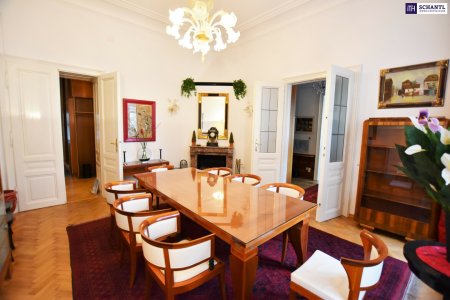 Repräsentative Luxus-Altbauwohnung in toller innerstädtischer Lage! Prächtiger Altbau an einem ruhigen Platzl in 1010 Wien!
