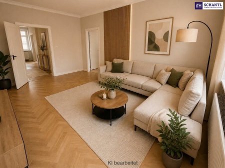 Hier entsteht, was du draus machst! Entzückende Altbauwohnung - Selbst Gestalten! Sanierungsbedarf! U-Bahn ums Eck + Traumhaft renoviertes Altbauhaus + Optimalste Infrastruktur und Anbindung!