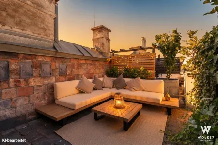 Hochwertig sanierte Maisonette-Wohnung in Bestlage von 1120: Dachterrasse mit Weitblick | Klimaanlage | 2,5 Zimmer