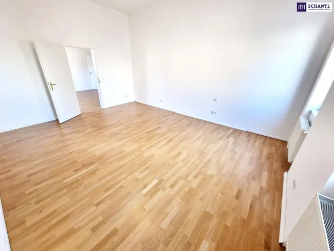 Der Charme von gestern. Der Komfort von heute! Ideale 2 Zimmer Altbauwohnung! U-Bahn ums Eck + Traumhaft renoviertes Altbauhaus + TOP Altbauwohnung + Optimalste Infrastruktur und Anbindung! Worauf warten Sie noch? - Bild