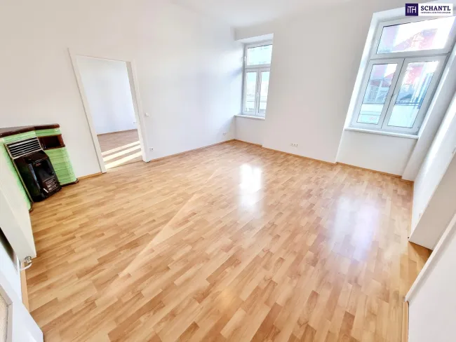 Gründerzeit trifft Großstadtgefühl! Achtung - Schmuckstück! U-Bahn ums Eck + Traumhaft renoviertes Altbauhaus + TOP Altbauwohnung + Optimalste Infrastruktur und Anbindung! Worauf warten Sie noch? - Bild
