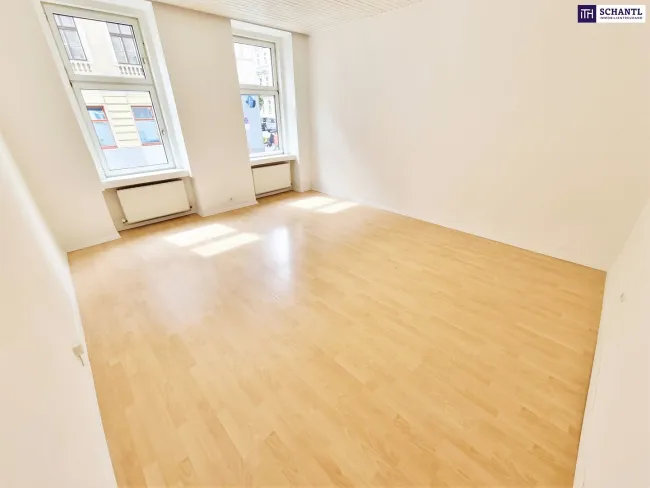 Klein und fein! TOP-Lage in 1150 Wien + Befristet vermietet + Zirka 3,55% Rendite! Frisch sanierte Wohnung + Beste Infrastruktur und Anbindung + Nur 5min zur U-Bahn Schweglerstraße! - Bild