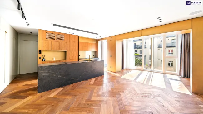 Exklusivität zum Einziehen! Design + Eleganz + Raffinesse + Edle Materialien! TOP-Wohnung in TOP-Lage mit hofseitiger Terrasse! Wünsche werden wahr.... - Titelbild