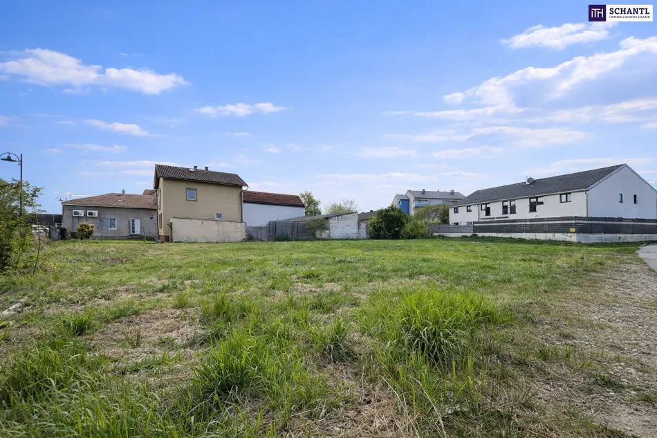 Seltenes Baugrundstück in Bahnhofs-Nähe: 1.073m² ideal für Bauträger-Projekt, großzügiges Eigenheim, Mehrgenerationenwohnen oder Wohnen & Arbeiten auf einem Grundstück! - Bild