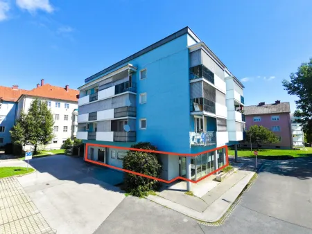 Luftbild mit eingezeichnetem Objekt