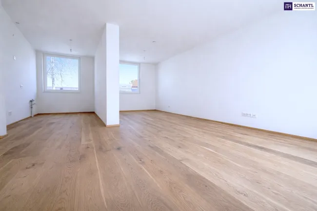 *Frühjahrs-Aktion* Urbaner Wohnkomfort im Erstbezug: Attraktive 2-Zimmer-Wohnung mit Dachterrasse und lichtdurchflutetem Wohnbereich! - Titelbild