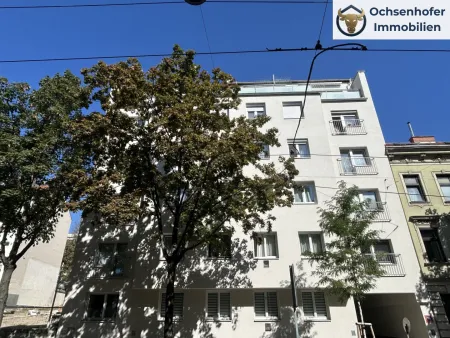 Ansicht von der Straße auf Stiege1 (Wohnung ist auf Stiege 2)