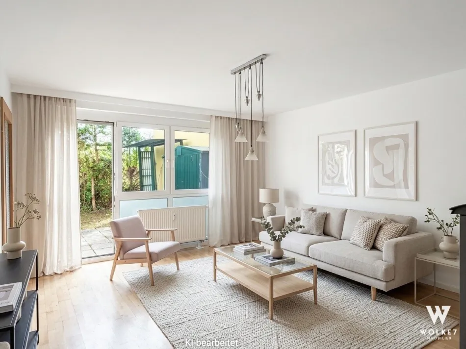 42 m² WOHNEN + 60 m² GARTEN | Terrasse & Top-Lage nahe Badeteich Hirschstetten - Titelbild