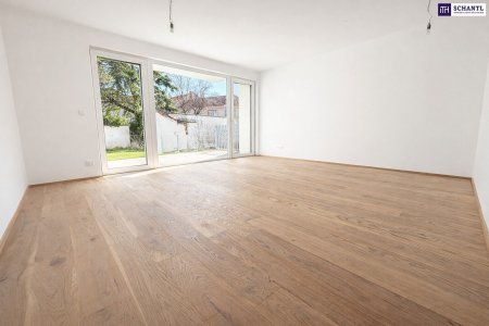 *Frühjahrs-Aktion* Erstbezug mit Terrasse und Eigengarten: Moderne 2-Zimmer-Neubauwohnung mit privater Grünfläche im Herzen von Traiskirchen