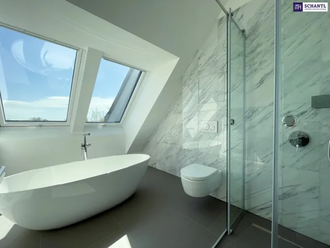 Penthouse-Exklusivität: 4-Zimmer-Refugium I allein auf einer Ebene I direkter Liftzugang I traumhaftes Panorama I Privatsphäre pur! - Bild