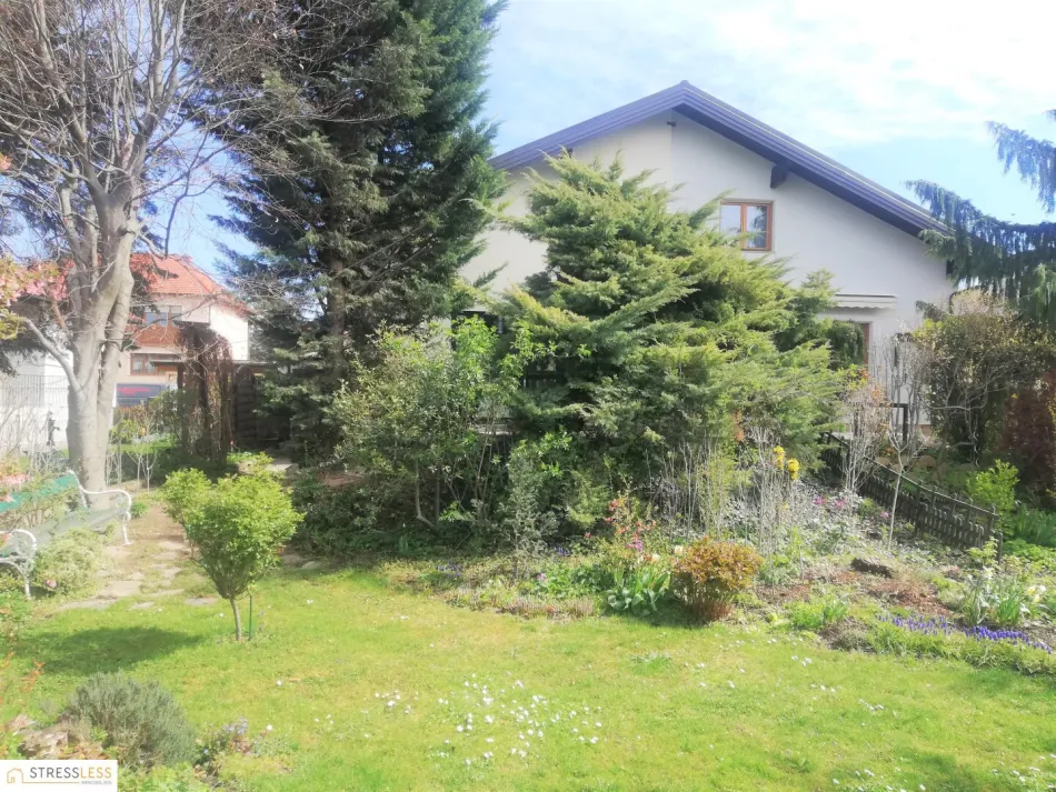 Gepflegte, voll unterkellerte Doppelhaushälfte mit Wintergarten in absoluter Grünruhelage von Korneuburg zu vermieten! - Bild