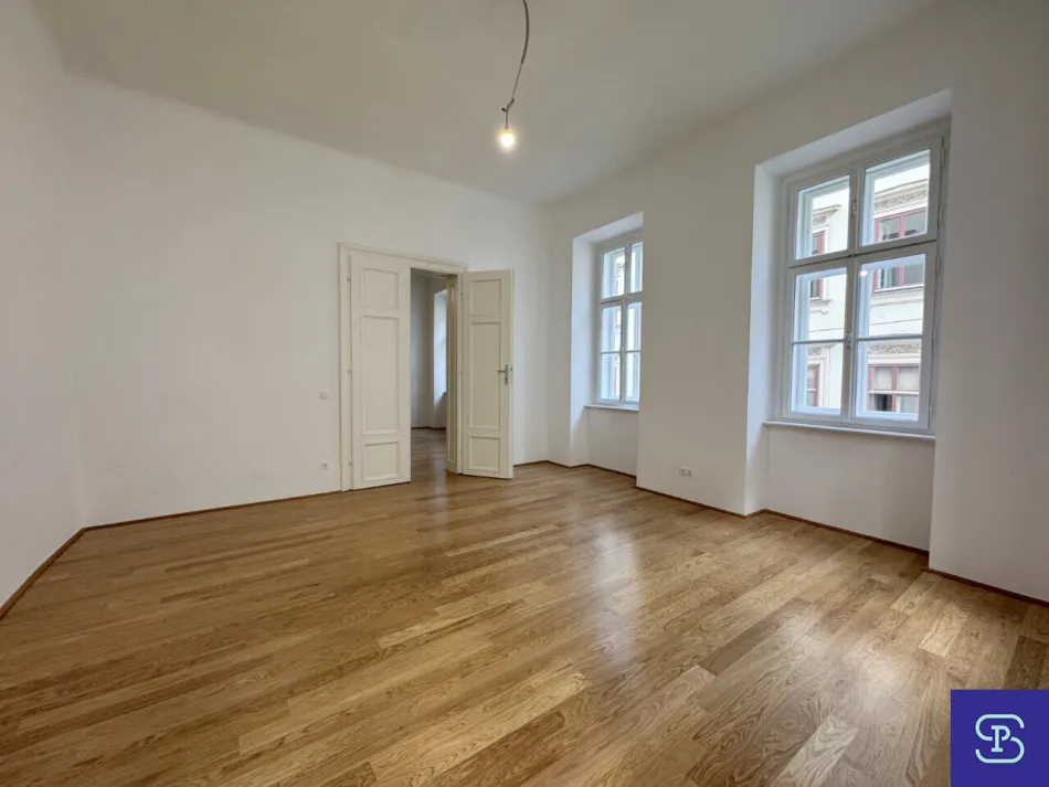 Provisionsfrei: Repräsentativer 150m² Erstbezug mit 4 Zimmern + Balkon in Toplage - 1080 Wien - Bild