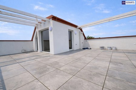 *Frühjahrsaktion* Penthouse-Feeling im Neubau: Lichtdurchflutete 4-Zimmer-Maisonette mit außergewöhnlich großer Dachterrasse!