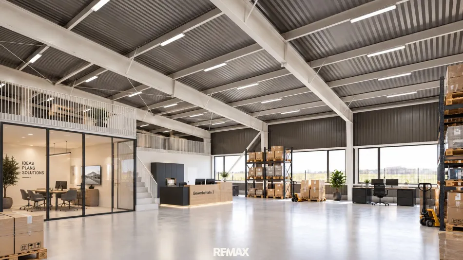 Büro & Lager Visualisierung