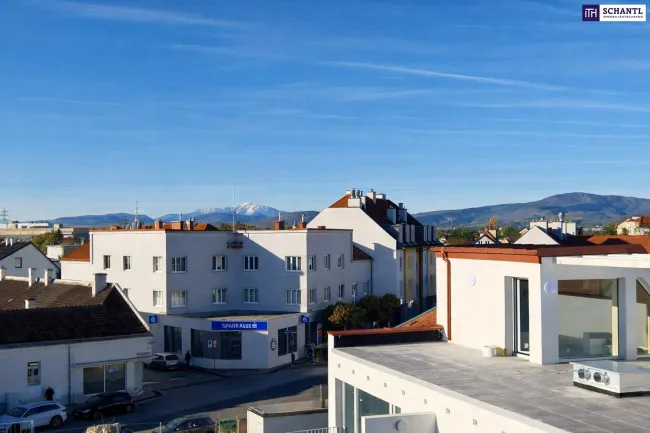 *Frühjahrsaktion* Wohnen über den Dächern: Exklusive 3-Zimmer-Dachgeschosswohnung mit großer Dachterrasse im Erstbezug! - Bild