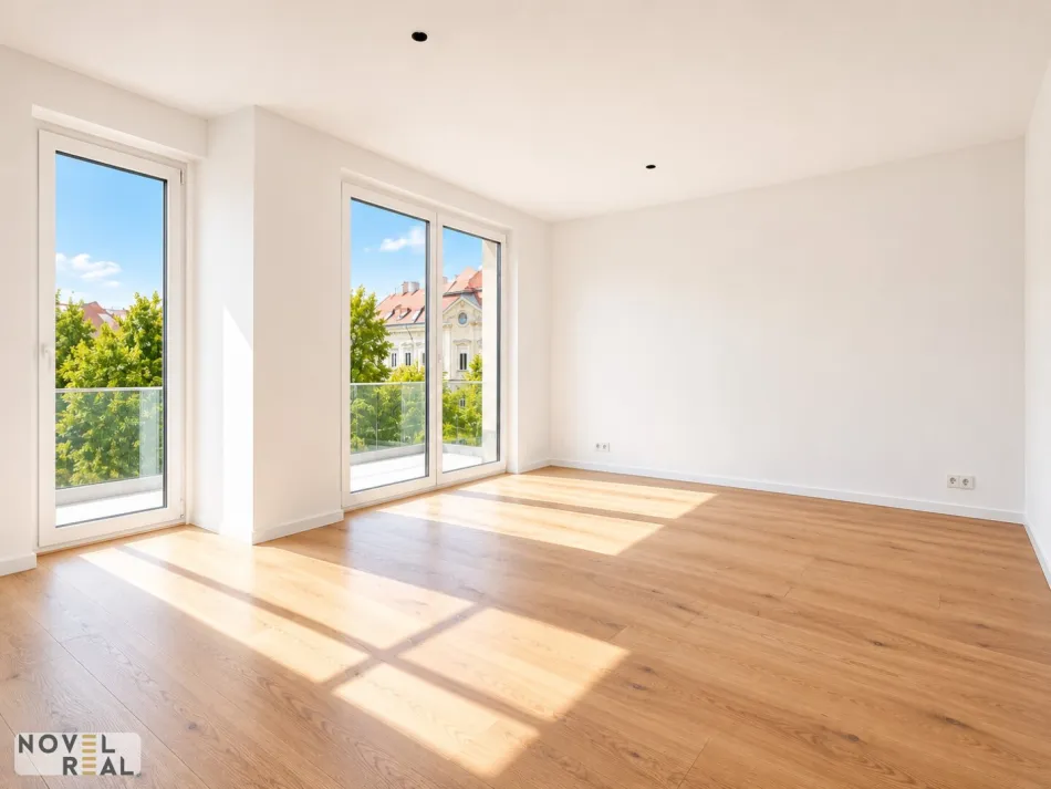 SOFORT SICHERN: Preisvorteile bei Kauf | MODERNE WOHNUNG MIT BALKON UND PARKBLICK - Bild