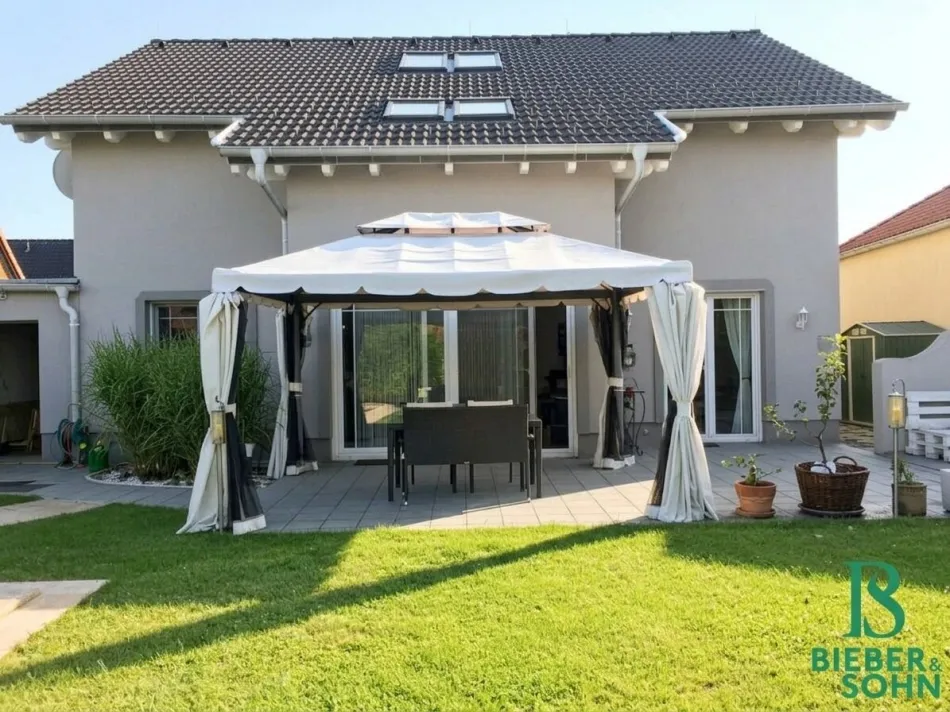 Hausansicht - Garten