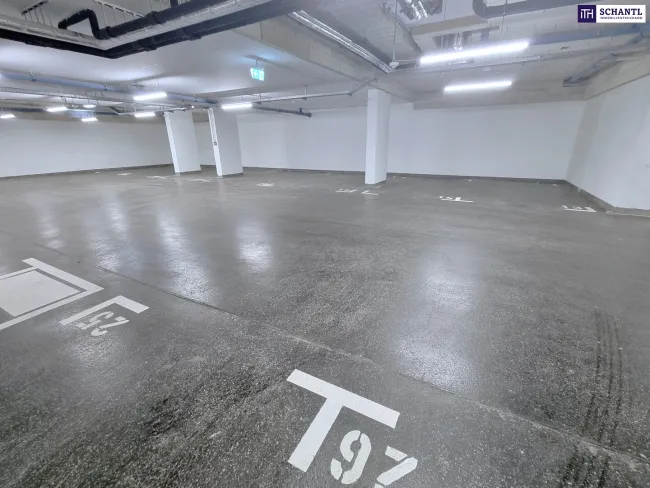 Tiefgaragenplatz in perfekter Lage in 1210 Wien! Prager Straße gleich um´s Eck! Die Parkplatzsuche hat ein Ende! Schnell sein! - Titelbild