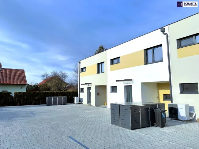 LETZTE CHANCE! Ihr Traum vom Eigenheim: Sonniges Wohnen in Wien-Nähe - Großzügiges 4-Zimmer-Reihenhaus mit Gartenidylle! - Bild
