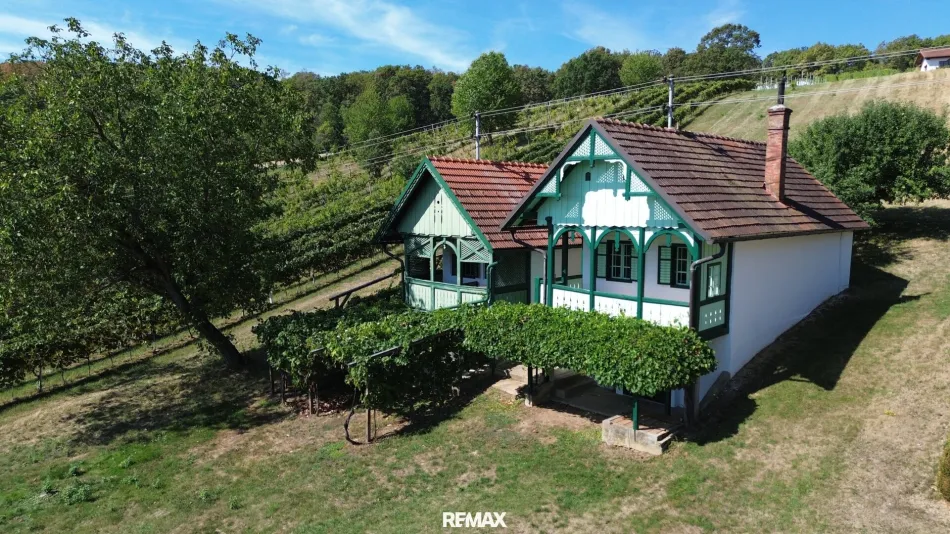 Charmantes Kellerstöckl mit Garten, Balkon & Fernblick im Pinkatal – Südburgenland - Titelbild