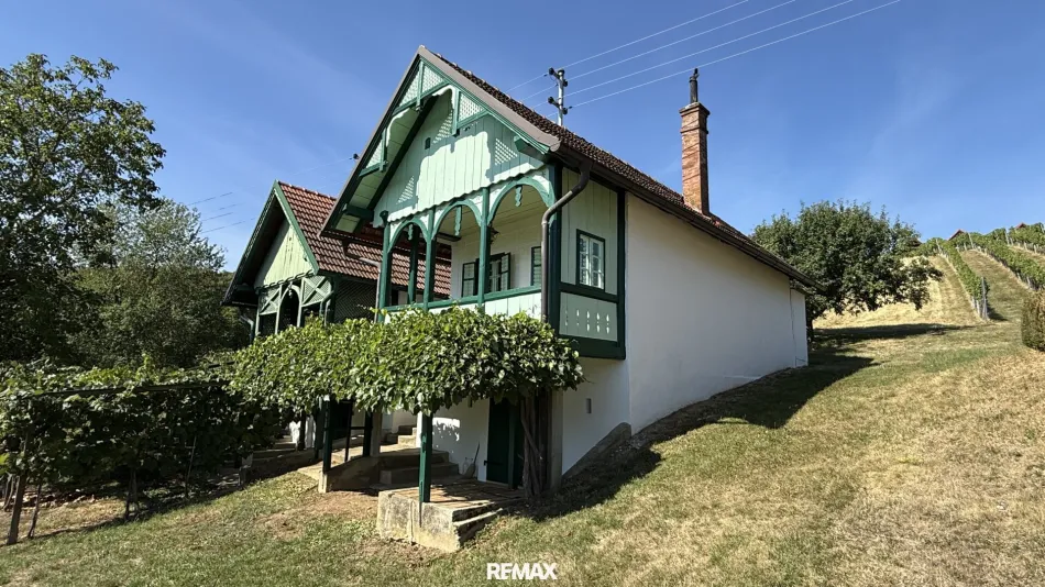 Charmantes Kellerstöckl mit Garten, Balkon & Fernblick im Pinkatal – Südburgenland - Bild