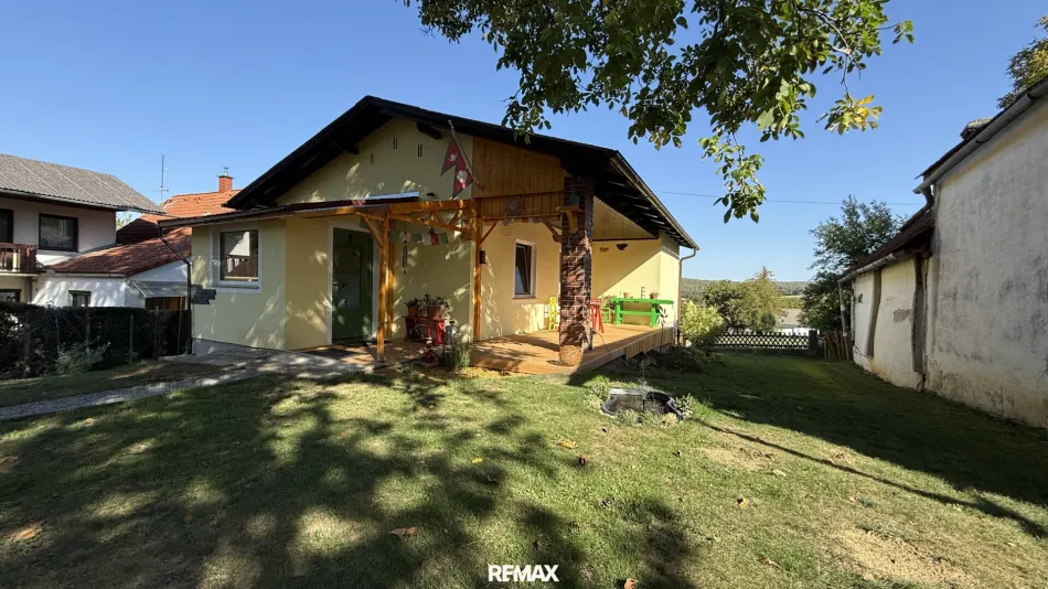 Gemütliches 2-Zimmer-Landhaus mit Garten im Pinkatal – modernisiert, gepflegt & naturnah wohnen - Titelbild