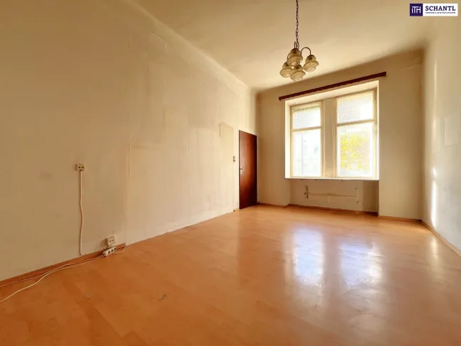 Balkon kommt! – Diese 2-Zimmer-Rarität hat alles: Charme, Licht & Potenzial! - Bild