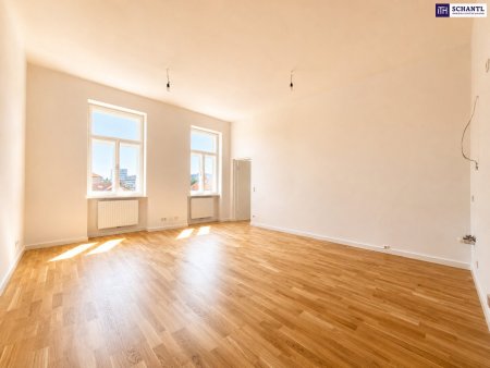JETZT ALTBAU-TRAUM SICHERN! | 53,4 m² | Lift | Letztes Regelgeschoss