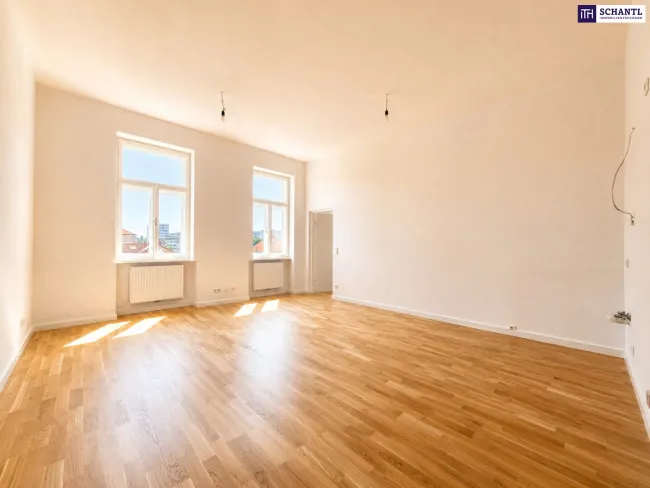 JETZT ALTBAU-TRAUM SICHERN! | 53,4 m² | Lift | Letztes Regelgeschoss - Titelbild