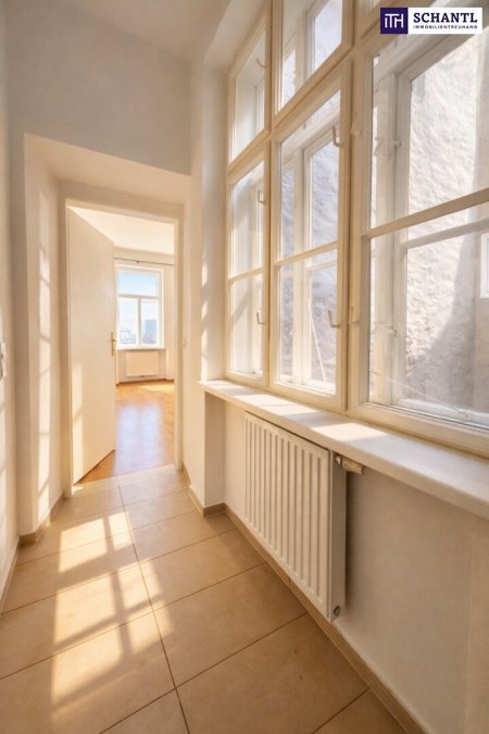 JETZT ALTBAU-TRAUM SICHERN! | 53,4 m² | Lift | Letztes Regelgeschoss