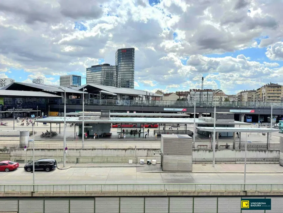 Vis a vis vom Hauptbahnhof am SÜDTIROLER PLATZ – Helle 2-Zimmer-Wohnung mit großem Potenzial - Bild