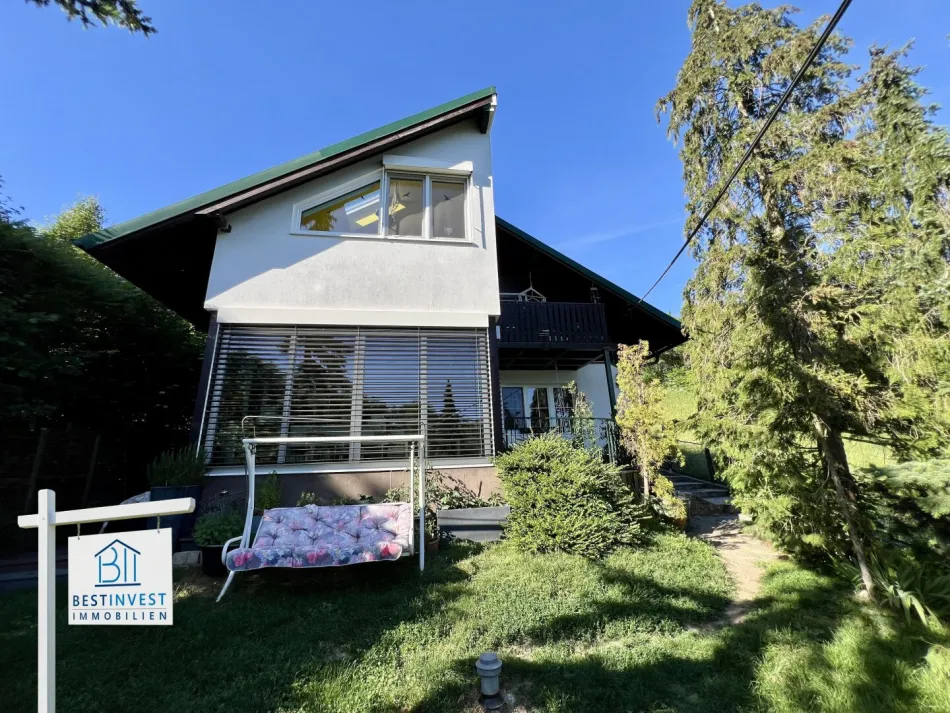 Familienparadies mit faszinierender Grünkulisse und Pool in Kritzendorf - Bild