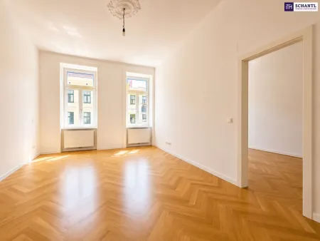 Altbau zum Verlieben – Fischgrätparkett, Stuck & Lift in wunderschönem Gründerzeithaus – Jetzt entdecken!