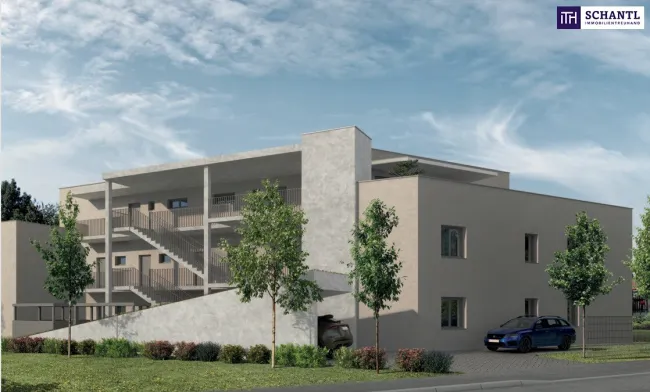 Urban wohnen, entspannt genießen – exklusive 38,5 m² Wohnung in der Casalgasse mit Balkon oder Eigengarten - Titelbild