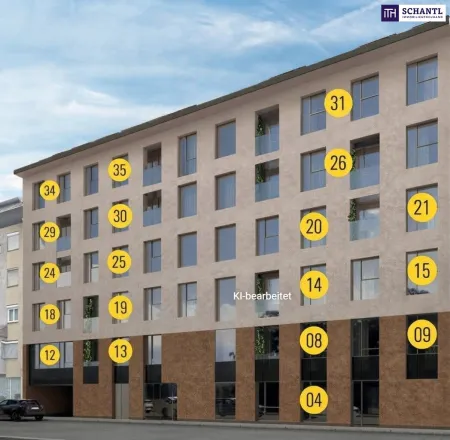 Ihr neues Kapitel beginnt hier – stilvolles Wohnen in Top-Lage – attraktive 47 m² Garten Wohnung mit Terrasse in der Uhlandgasse