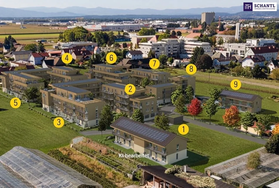 Provisionsfrei - OASIS Smart Village Kalsdorf – Exklusiv wohnen. Smart leben. - Titelbild
