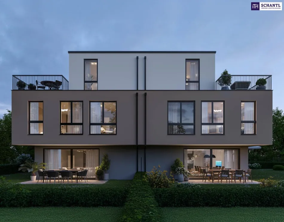 NEUBAU 2026: Modernes Doppelhaus mit Terrasse & Stellplatz - nur noch eine Hälfte zu haben! - Titelbild
