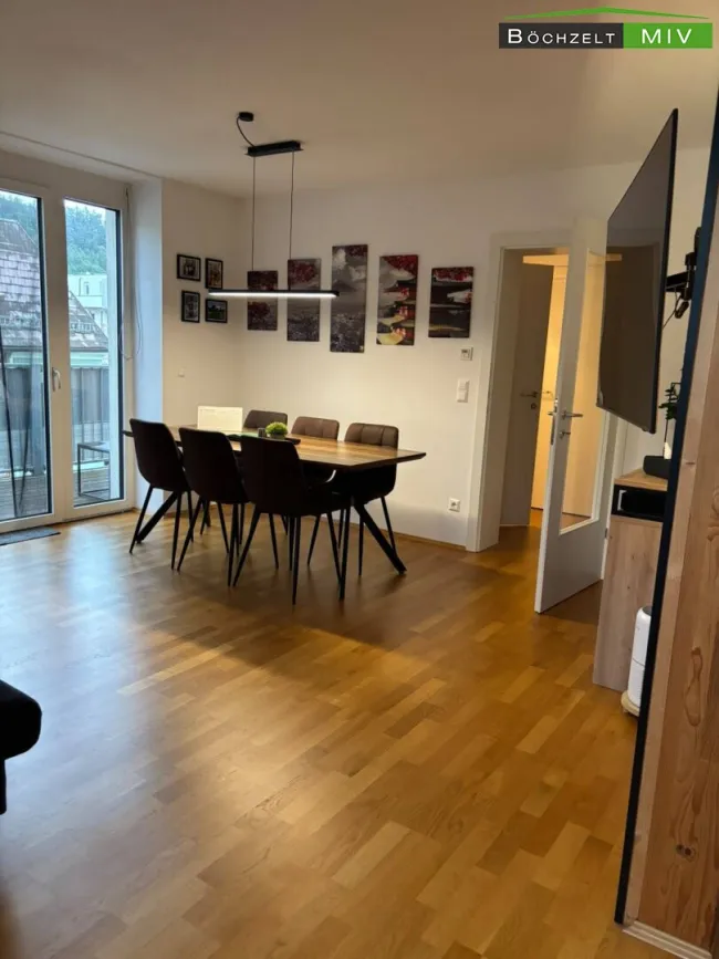 3-Zimmer-Dachgeschosswohnung mit Balkon in Leoben zu vermieten - Bild