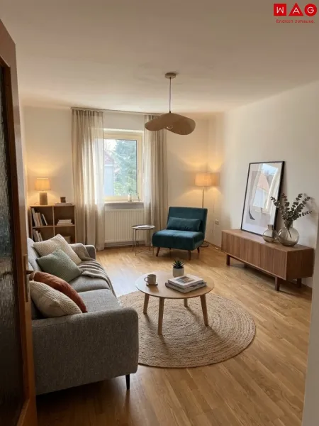KI generierter Möblierungsvorschlag
