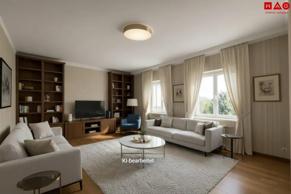 Möblierungsvorschlag Esszimmer KI generiert