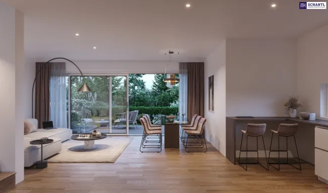 Ihr Rückzugsort in der Stadt: Exklusive Häuser mit moderner Ausstattung und Garten - EINFAMILIENHAUS oder DOPPELHAUSHÄLFTE - MIT KELLER - Bild