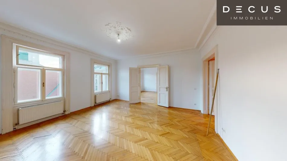 TOP LAGE NÄHE KARLSPLATZ | 4-ZIMMER ALTBAU | AB SOFORT VERFÜGBAR - Bild
