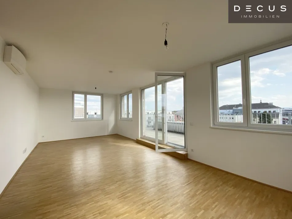 | KLIMAANLAGE | 3-ZIMMER | LUXUS IM HERZEN DER STADT | TRAUMHAFTE DG-WOHNUNG | 50M² TERRASSE - Titelbild