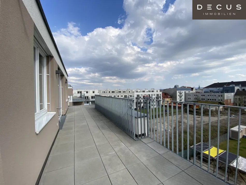 | KLIMAANLAGE | 3-ZIMMER | LUXUS IM HERZEN DER STADT | TRAUMHAFTE DG-WOHNUNG | 50M² TERRASSE - Bild