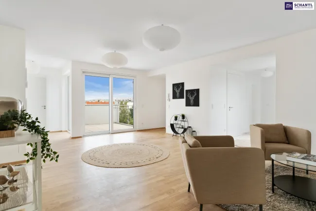 Geniales Penthouse mit über 60 m² Dachterrasse on TOP! Jetzt besichtigen. - Titelbild