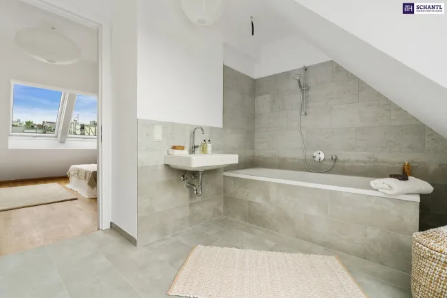Geniales Penthouse mit über 60 m² Dachterrasse on TOP! Jetzt besichtigen. - Bild