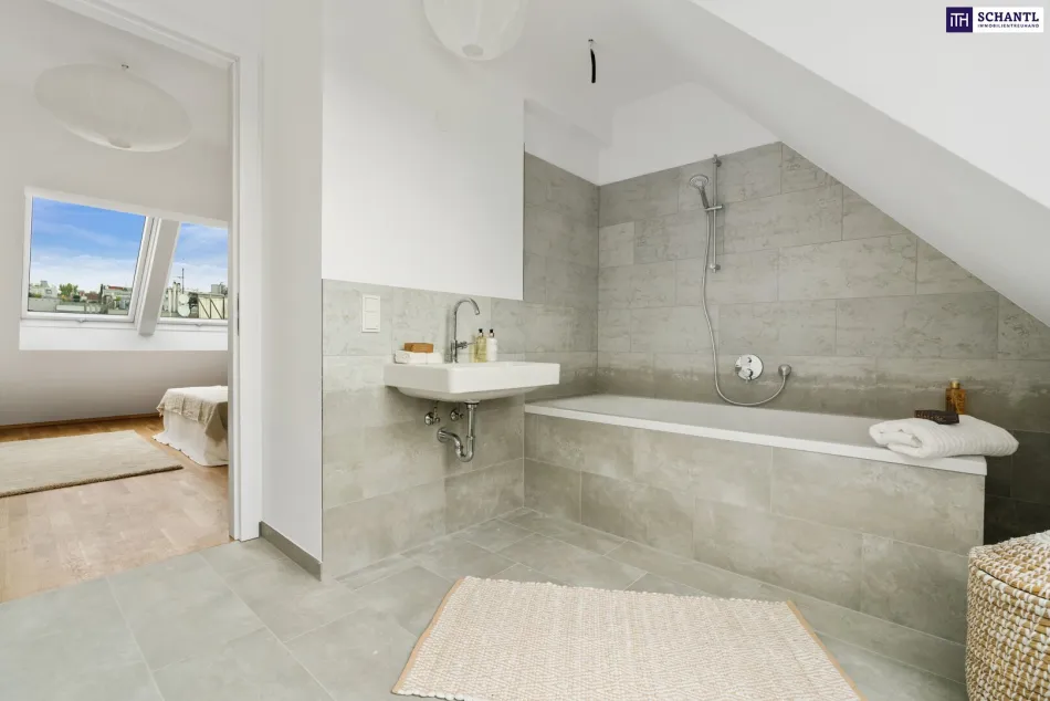 Geniales Penthouse mit über 60 m² Dachterrasse on TOP! Jetzt besichtigen. - Bild